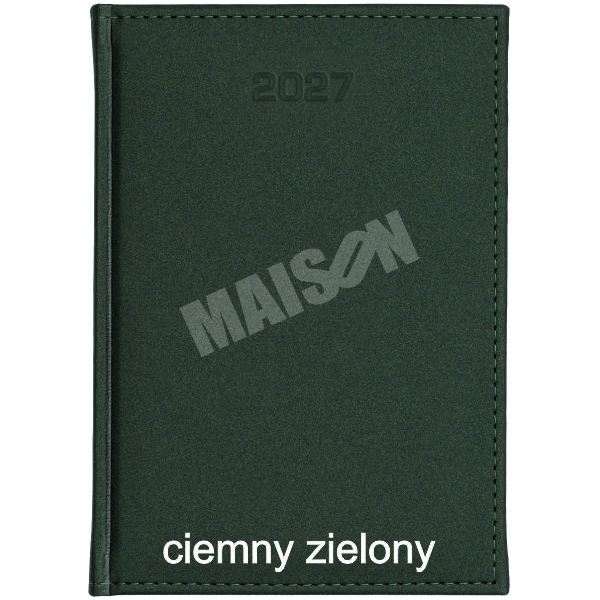Kalendarz Velour dzienny A4 2027 z grawerem